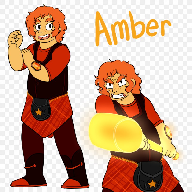 Amber Gemstone Fan Art Crystal Topaz, PNG, 1024x1024px, Amber, Art, Cartoon, Character, Crystal Download Free