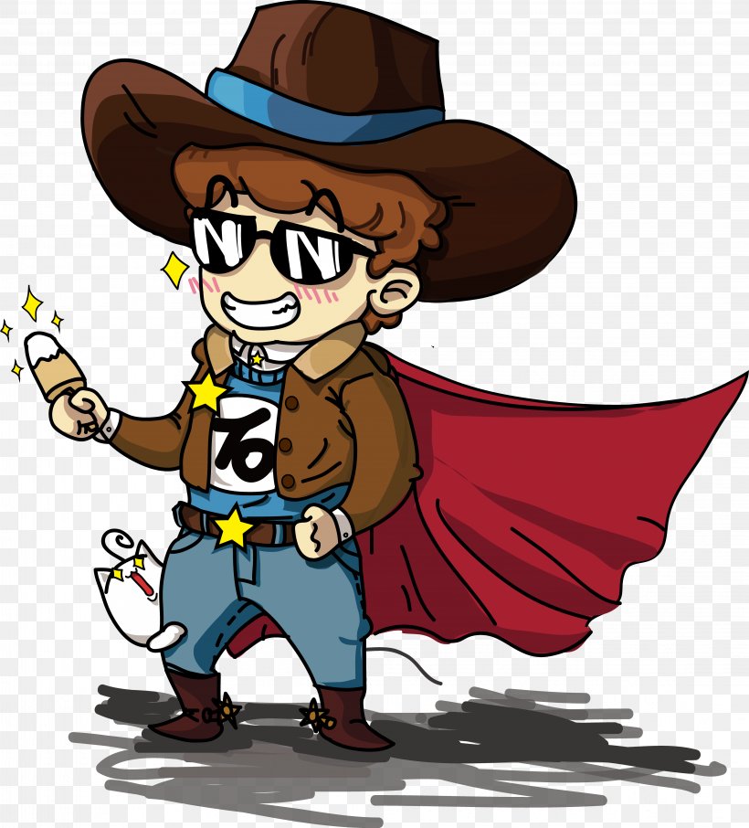 Illustration Clip Art Cowboy Character Mascot, PNG, 4462x4931px, Cowboy, Art, Cartoon, Character, Fiction Download Free
