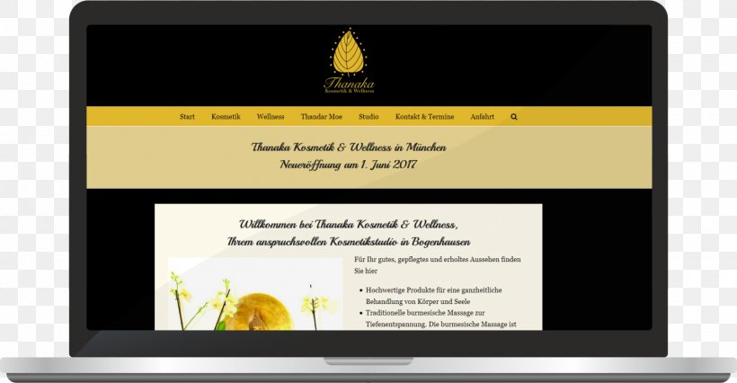 Thanaka Web Design .de, PNG, 1500x780px, Thanaka, Blog, Brand, Com, Display Advertising Download Free