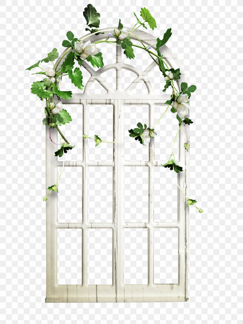 Window Download Flower, PNG, 2700x3600px, Window, Arch, Branch, Designer, Door Download Free