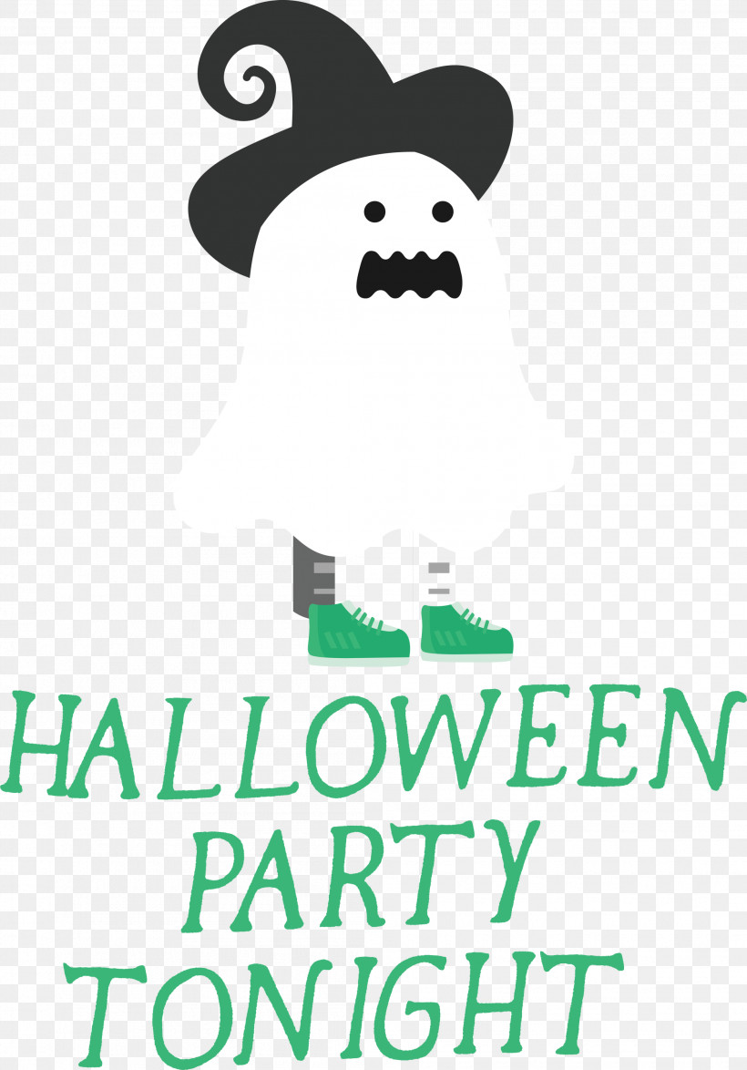 Halloween Halloween Party Tonight, PNG, 2095x3000px, Halloween, Behavior, Cartoon, Happiness, Logo Download Free