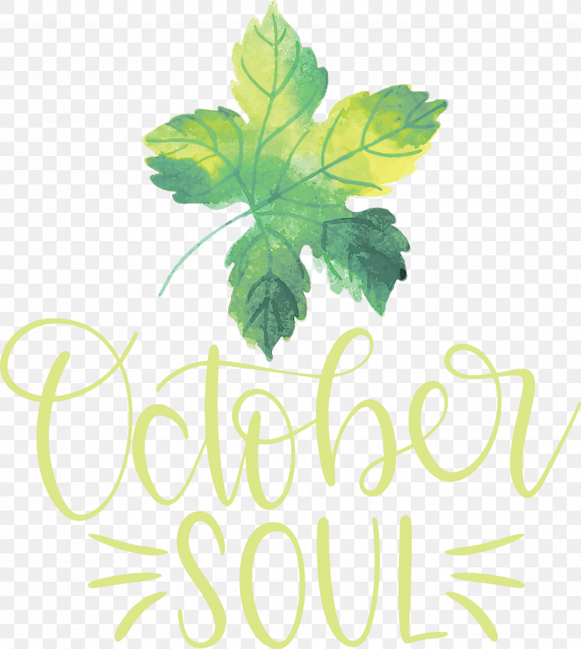 October Soul October, PNG, 2687x3000px, October, Leaf, Logo, Plant, Plant Stem Download Free