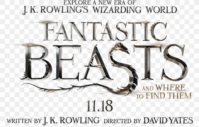 Fantastic Beasts And Where To Find Them Film Series Newt Scamander Jacob Kowalski Harry Potter, PNG, 892x570px, Newt Scamander, Auror, Brand, Calligraphy, Film Download Free