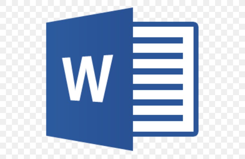 Microsoft Word Microsoft Office 2013 Word Processor, PNG, 535x535px, Microsoft Word, Area, Blue, Brand, Computer Software Download Free