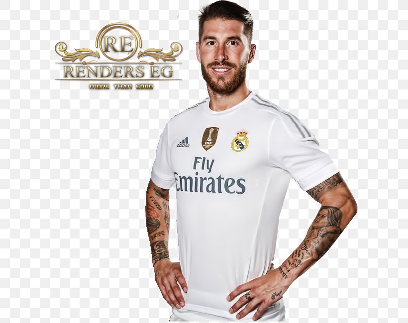 Sergio Ramos Real Madrid C.F. Football Player Jersey, PNG, 634x650px, Sergio Ramos, Brand, Clothing, Dani Carvajal, Danilo Download Free