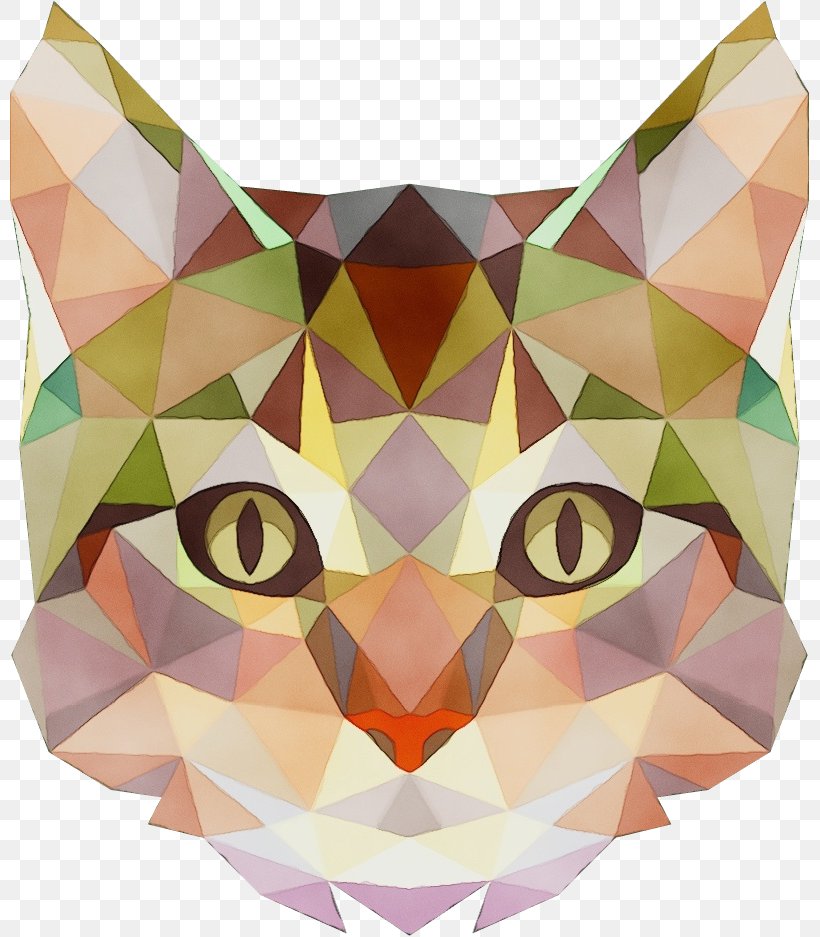 Watercolor Animal, PNG, 800x937px, Watercolor, Animal, Cat, Drawing, Geometry Download Free