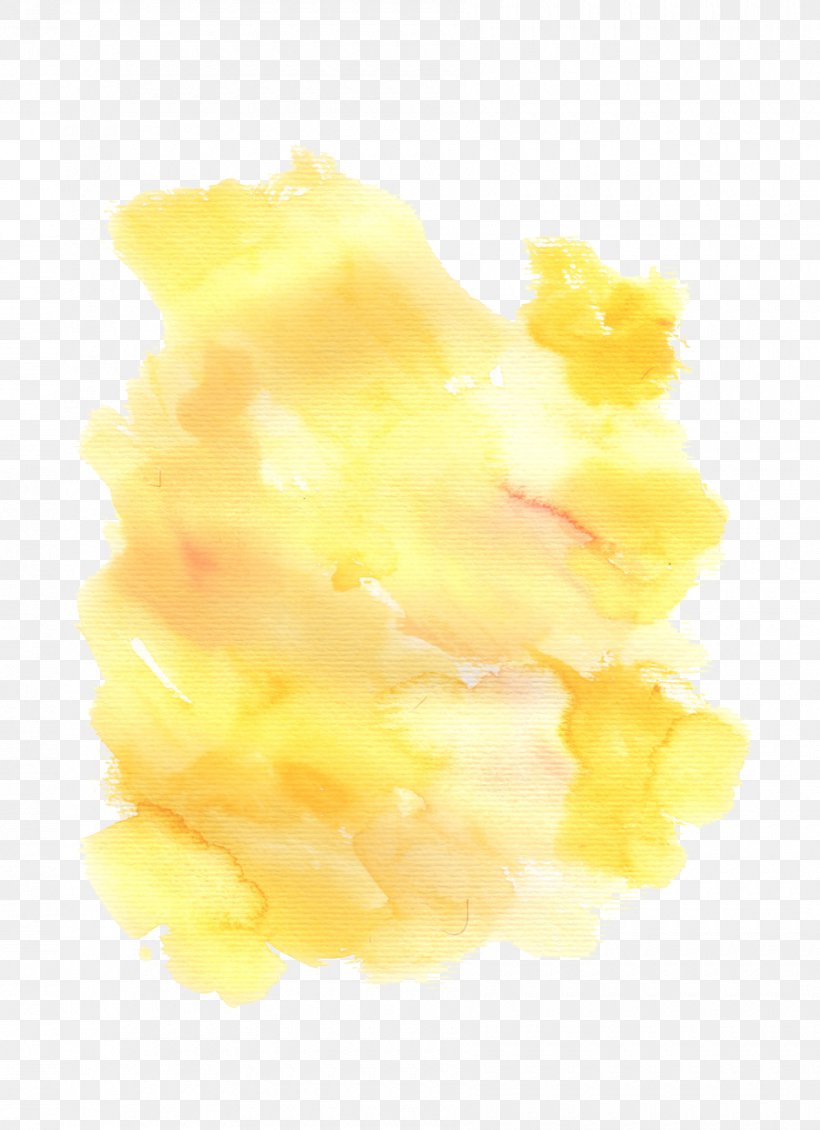 Watercolor Painting Yellow, PNG, 900x1241px, Watercolor Painting, Food, Material, Painting, Petal Download Free