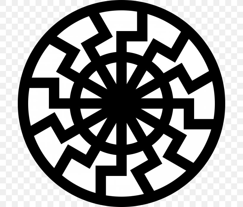 White Nationalism Black Sun Nazism Symbol, PNG, 700x700px, White Nationalism, Area, Black And White, Black Sun, Celtic Cross Download Free