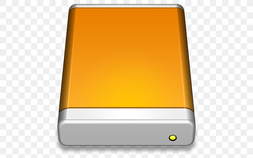 Angle Yellow Orange, PNG, 512x512px, Ieee 1394, Disk Storage, Electrical Connector, External Storage, Macos Download Free