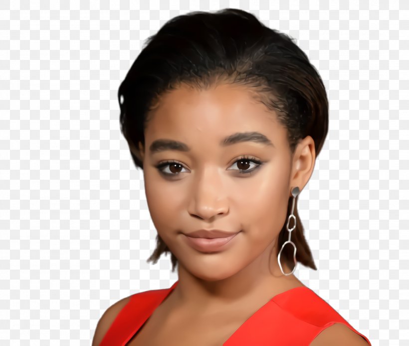 Eye Cartoon, PNG, 2176x1840px, Amandla Stenberg, Beauty, Bing Bang Jewelry, Black Hair, Brown Hair Download Free