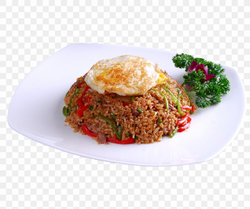 Fried Rice Fried Egg Food Black Pepper, PNG, 857x718px, Fried Rice, American Food, Beef, Beef Tenderloin, Bell Pepper Download Free