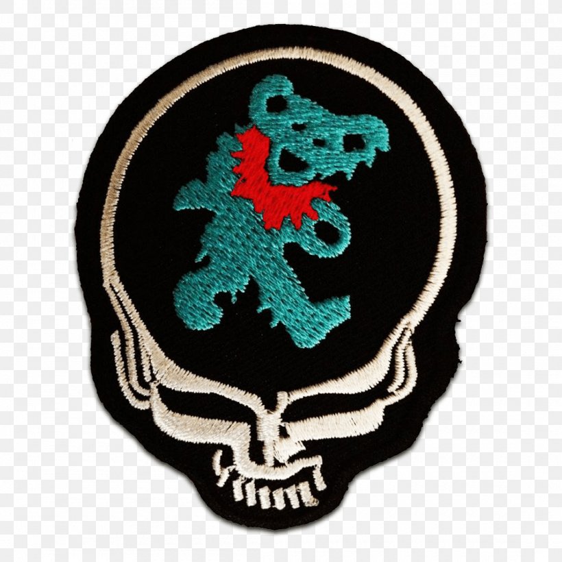 Grateful Dead Embroidered Patch Emblem Iron-on Embroidery, PNG, 1100x1100px, Grateful Dead, Aliexpress, Badge, Calavera, Color Download Free