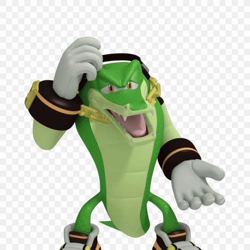 Sonic Free Riders Vector The Crocodile Knuckles' Chaotix Espio The Chameleon Sonic Heroes, PNG, 1024x1024px, Sonic Free Riders, Action Figure, Character, Crocodile, Espio The Chameleon Download Free