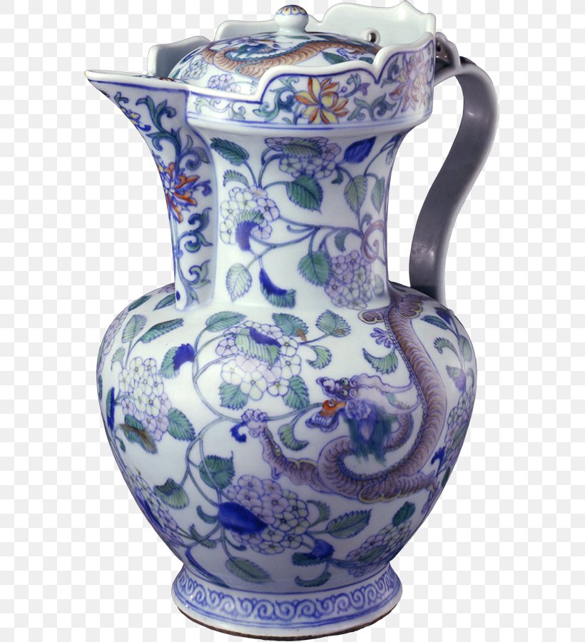 Jug Blue And White Pottery Chinese Dragon Hongshan Culture, PNG, 584x900px, Jug, Artifact, Blue And White Porcelain, Blue And White Pottery, Ceramic Download Free