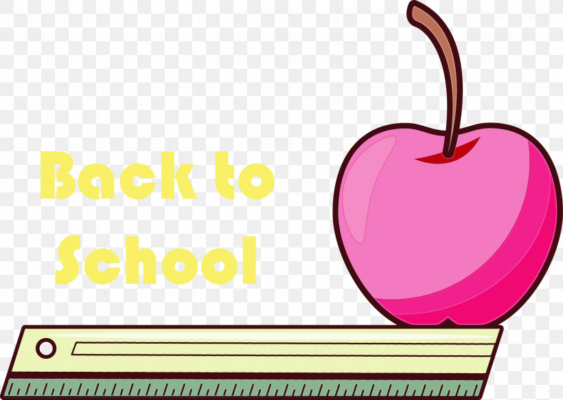 Line Fruit Apple Apple, PNG, 2999x2130px, Back To School, Apple, Fruit, Geometry, Line Download Free