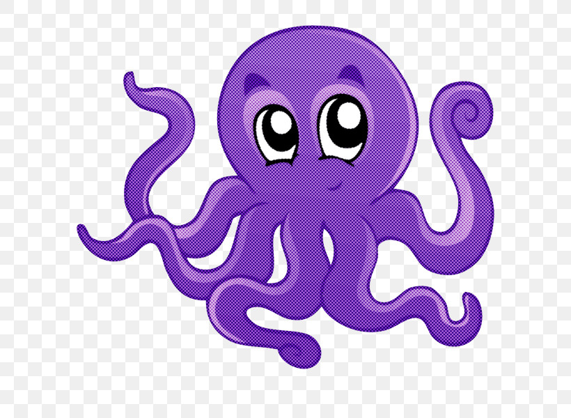 Octopus Giant Pacific Octopus Octopus Violet Purple, PNG, 600x600px, Octopus, Animal Figure, Giant Pacific Octopus, Purple, Violet Download Free
