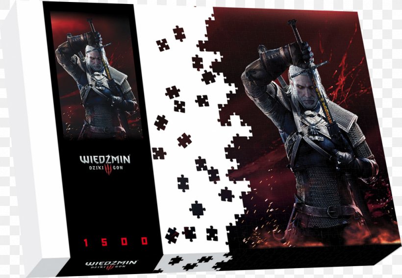 The Witcher 3: Wild Hunt Geralt Of Rivia Jigsaw Puzzles The Witcher 3: Hearts Of Stone, PNG, 1024x709px, Witcher 3 Wild Hunt, Advertising, Andrzej Sapkowski, Brand, Film Download Free