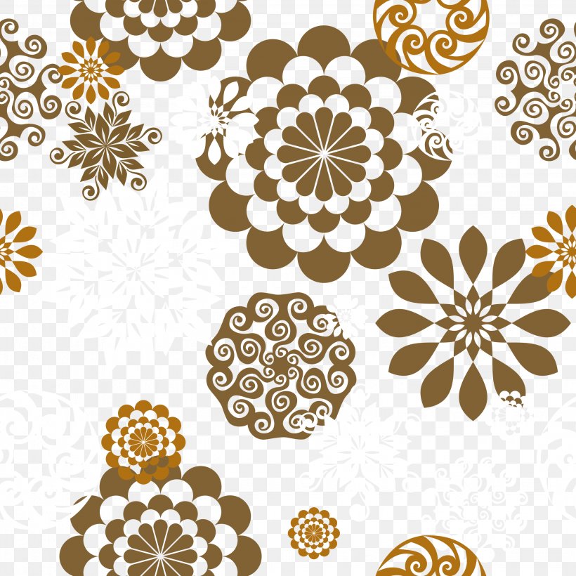 Vector Graphics Pattern Design, PNG, 2657x2657px, Drawing, Area, Flora, Floral Design, Flower Download Free