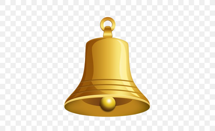 Bell Gold Clip Art, PNG, 500x500px, Bell, Brass, Ceiling Fixture, Church Bell, Ghanta Download Free