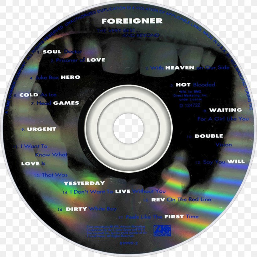 Compact Disc Foreigner I Want To Know What Love Is: The Ballads The Very Best ... And Beyond, PNG, 1000x1000px, Watercolor, Cartoon, Flower, Frame, Heart Download Free
