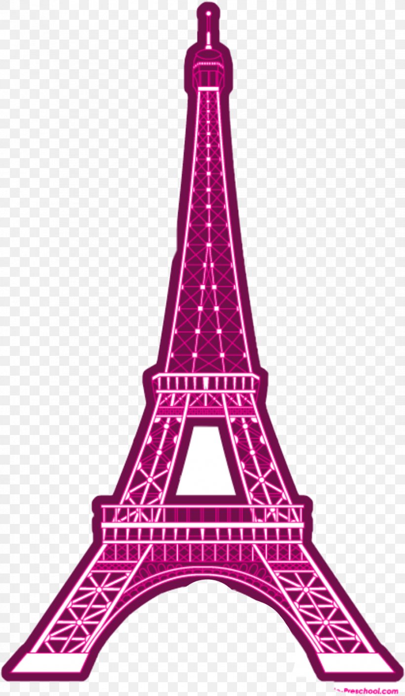 Eiffel Tower Drawing Clip Art, PNG, 927x1592px, Eiffel Tower, Art, Drawing, France, Magenta Download Free