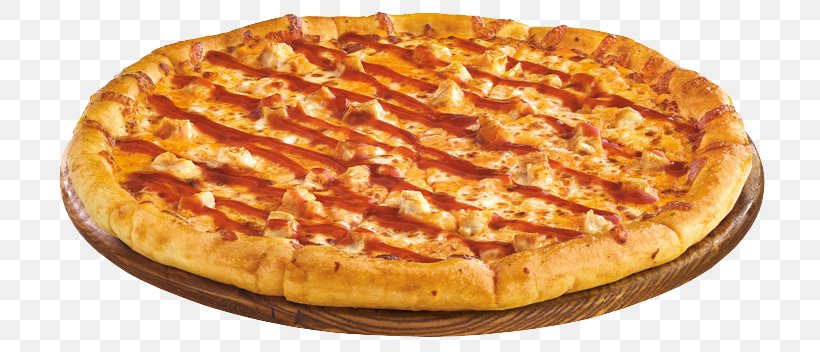 New York-style Pizza Buffalo Wing Chicken Macaroni And Cheese, PNG, 740x352px, Pizza, American Food, Baked Goods, Barbecue, Barbecue Sauce Download Free