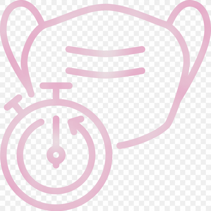 Pink Line Circle, PNG, 3000x3000px, Replace Medical Mask, Circle, Corona Virus Disease, Line, Paint Download Free