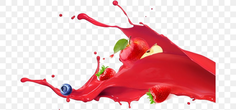 Strawberry Juice Ice Cream Fruit, PNG, 679x383px, Juice, Bell Peppers And Chili Peppers, Chili Pepper, Drink, Flavored Milk Download Free
