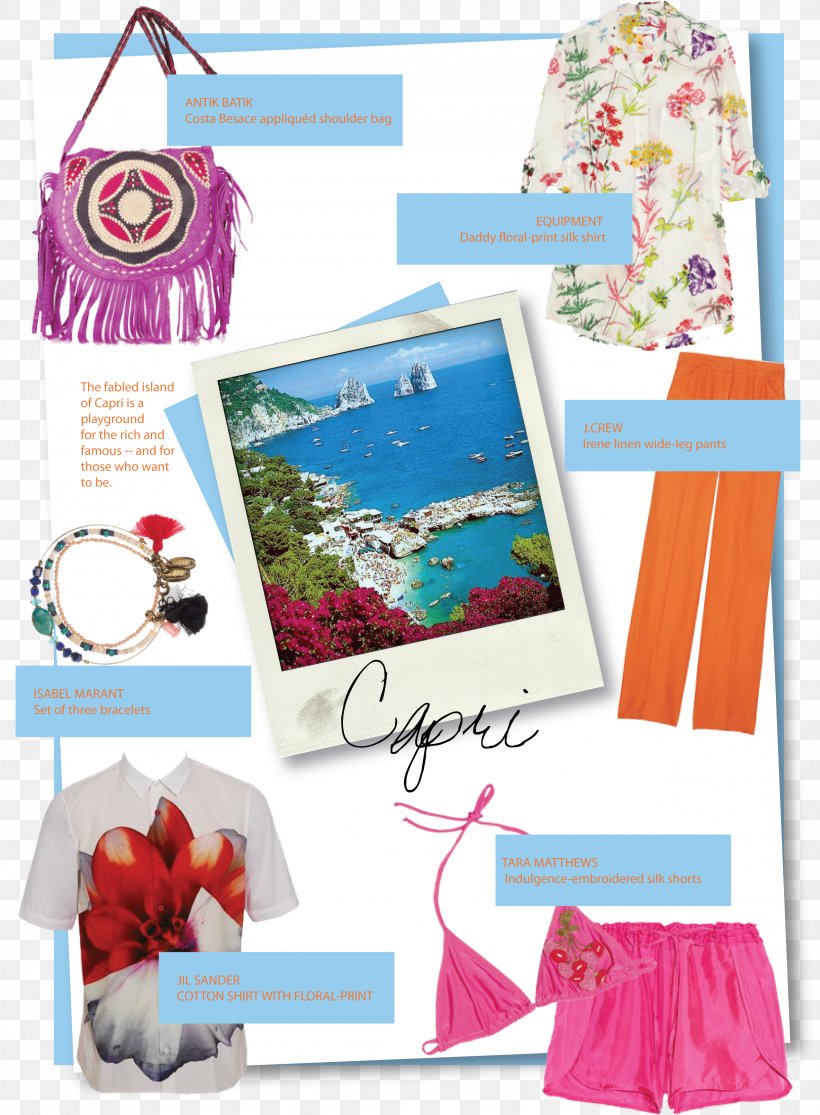 Capri Product Summer Island, PNG, 2551x3471px, Capri, Blue, Island, Pink, Summer Download Free