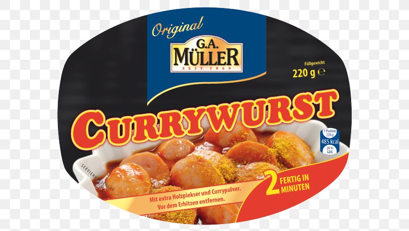 Currywurst Fast Food Meatball Junk Food G.A. Müller, PNG, 600x464px, Currywurst, Convenience Food, Cuisine, Dish, Fast Food Download Free