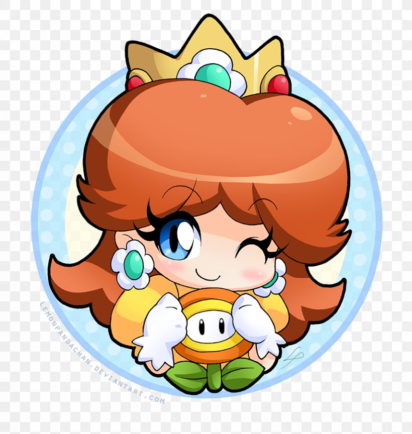 Princess Daisy Super Mario Bros. Princess Peach, PNG, 854x900px, Watercolor, Cartoon, Flower, Frame, Heart Download Free