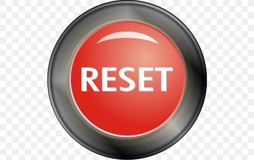 Reset Button Push-button, PNG, 516x516px, Reset, Brand, Button, Computer, Electronics Download Free