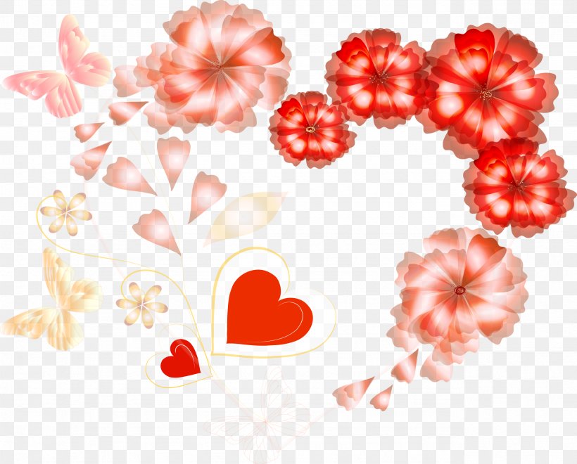 Valentine's Day Heart, PNG, 2564x2066px, Valentine S Day, Floral Design, Flower, Flowering Plant, Fototapeta Download Free