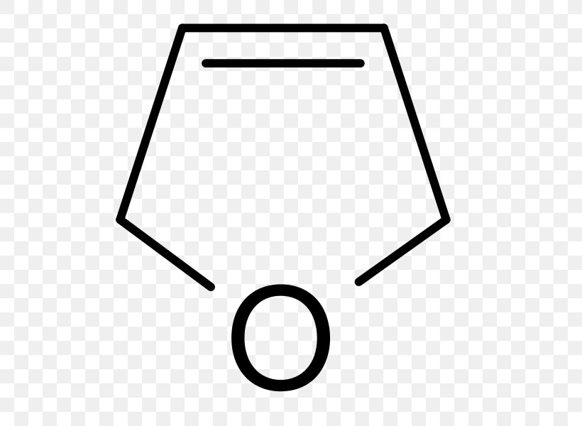 2,5-Dihydrofuran 2,3-Dihydrofuran Organic Compound Cyclopentadiene, PNG, 600x600px, Furan, Area, Black, Black And White, Chemistry Download Free
