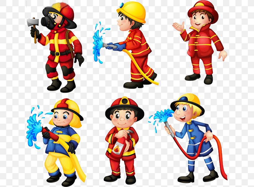 Firefighter Fire Engine Fire Station Clip Art, PNG, 650x605px, Firefighter, Dessin Animxe9, Drawing, Figurine, Fire Download Free