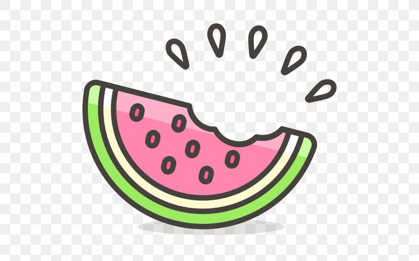 Food Fruit Watermelon Emoji, PNG, 512x512px, Food, Area, Artwork, Emoji, Fruit Download Free