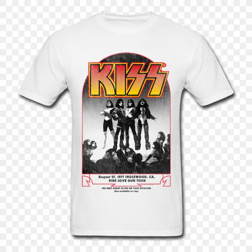 T-shirt Love Gun Tour Kiss Clothing, PNG, 1200x1200px, Tshirt, Boy, Brand, Clothing, Crew Neck Download Free