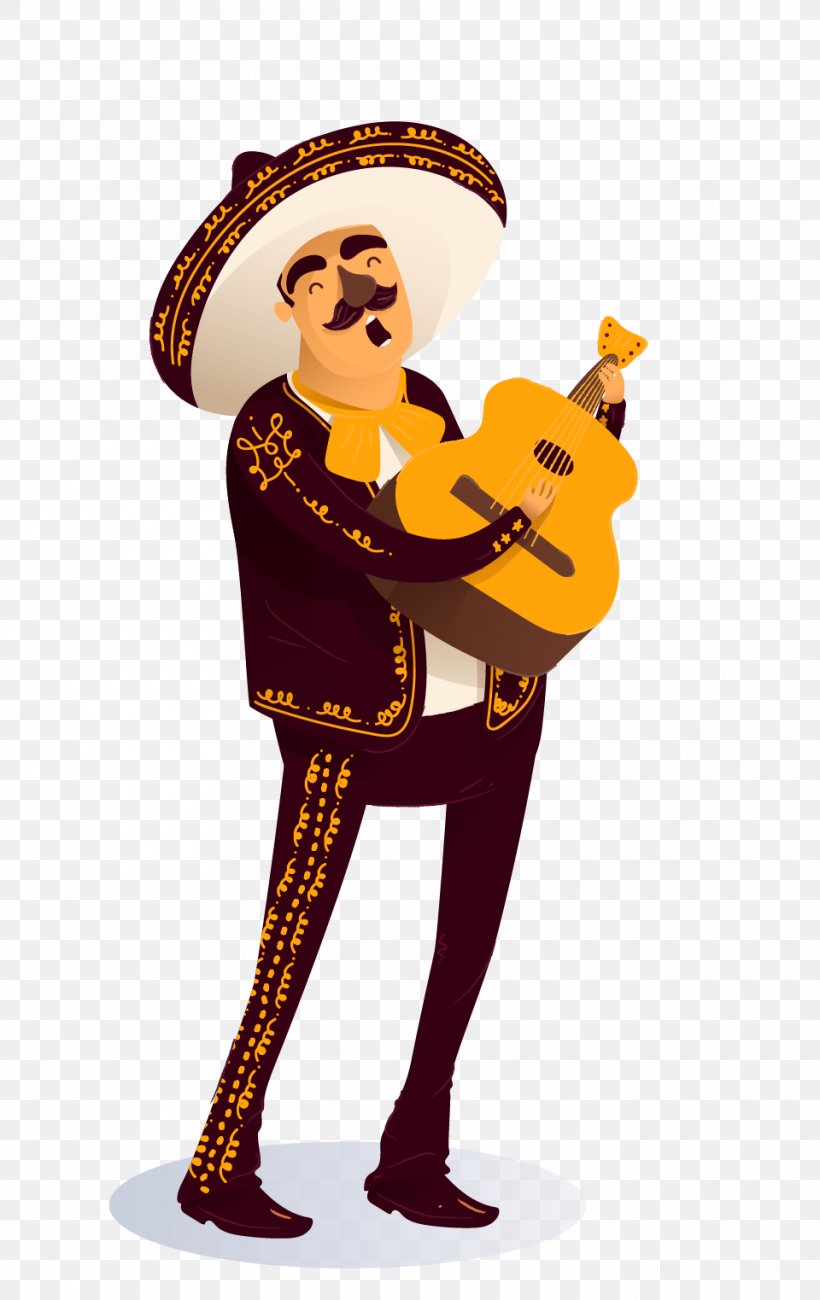 Mariachi Christmas Party Cartoon, PNG, 960x1523px, Mariachi, Art, Birthday, Cartoon, Character Download Free