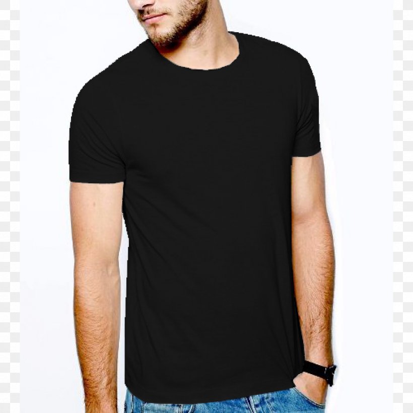 T-shirt Shoulder Black M, PNG, 1000x1000px, Tshirt, Active Shirt, Black, Black M, Long Sleeved T Shirt Download Free