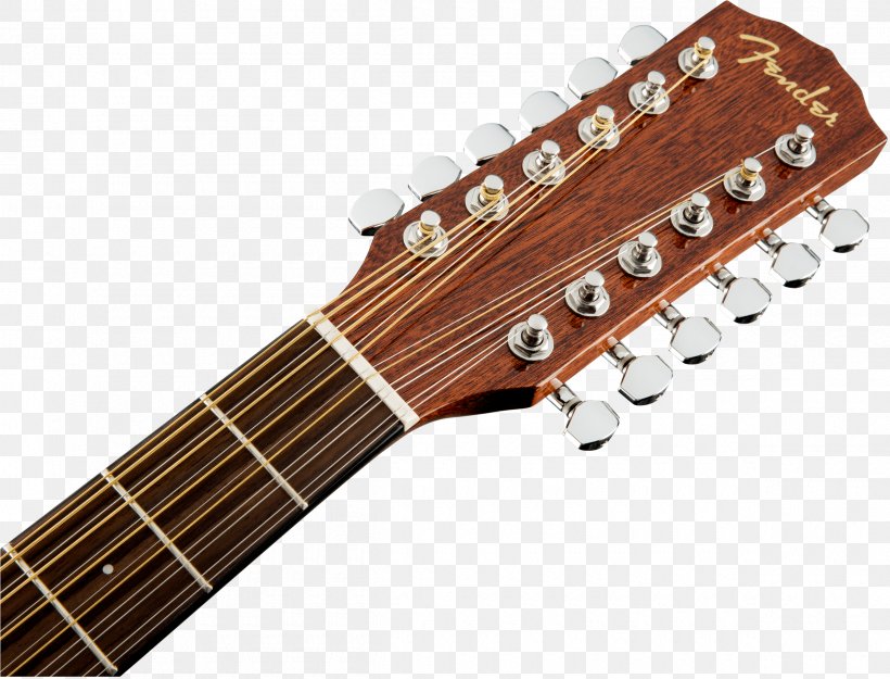 Fender Musical Instruments Corporation Twelve-string Guitar Dreadnought Acoustic-electric Guitar Steel-string Acoustic Guitar, PNG, 2400x1830px, Watercolor, Cartoon, Flower, Frame, Heart Download Free