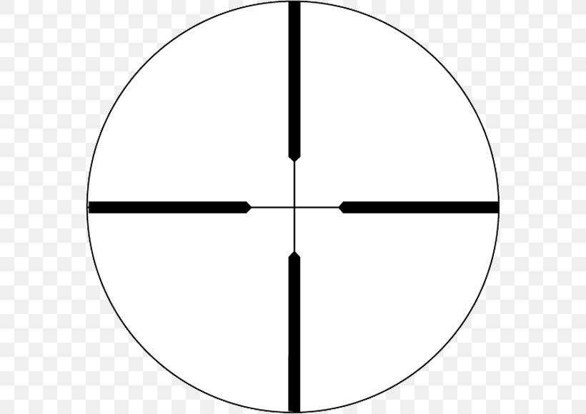 Schmidt & Bender Reticle Telescopic Sight Hunting Milliradian, PNG, 580x580px, Schmidt Bender, Area, Black And White, Bushnell Corporation, Field Target Download Free