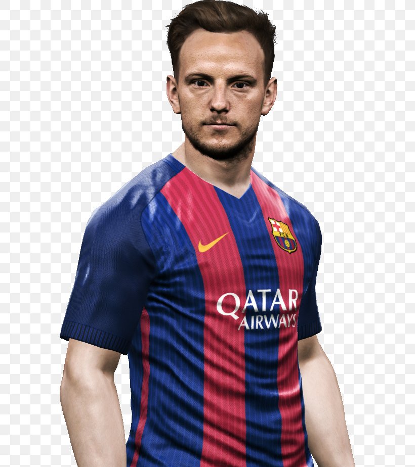 Sergio Busquets Pro Evolution Soccer 2017 FC Barcelona T-shirt Sport, PNG, 584x924px, Sergio Busquets, Electric Blue, Fc Barcelona, Jersey, Lionel Messi Download Free