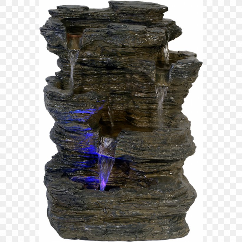 Stone Carving 35cm Brunnen Beleuchtet Mit Mehreren Kaskaden In Felsoptik Artifact Lighting, PNG, 1000x1000px, Stone Carving, Artifact, Carving, Lighting, Rock Download Free