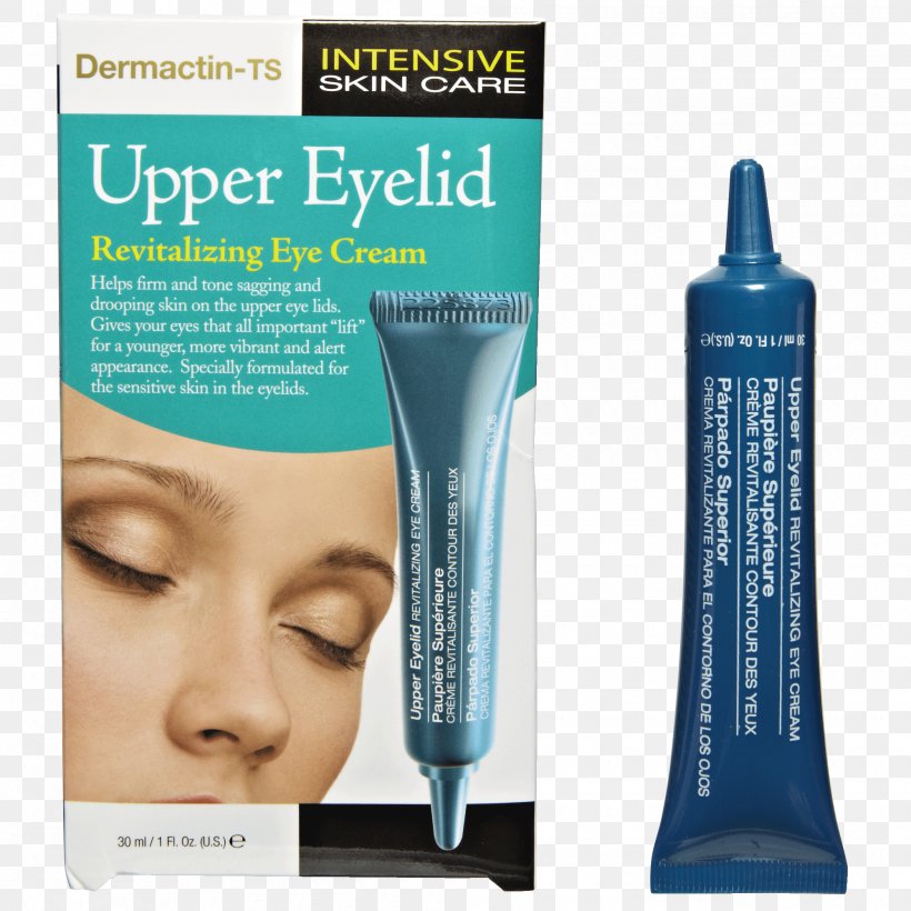 DermactinTS Upper Eyelid Revitalizing Cream Blepharoplasty, PNG