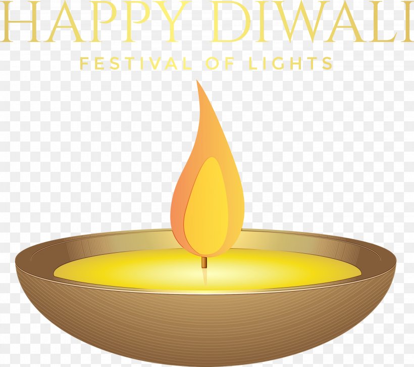 Diwali, PNG, 3000x2657px, Watercolor, Candle, Diwali, Event, Flame Download Free