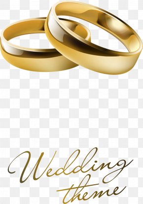 Diamond Gold Wedding Ring On Transparent Background, HD Png Download , Transparent  Png Image - PNGitem