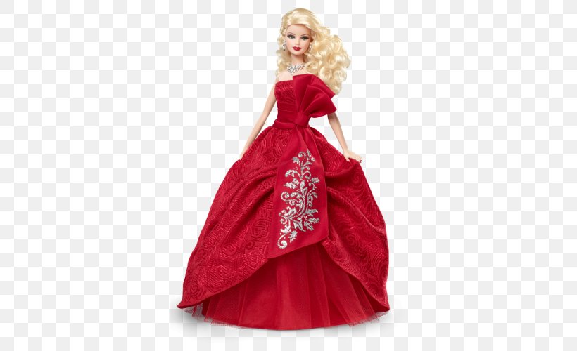 Barbie 2016 Holiday Doll Barbie 2016 Holiday Doll Toy, PNG, 500x500px, Barbie, Barbie 2016 Holiday Doll, Barbie Look, Collecting, Collector Download Free