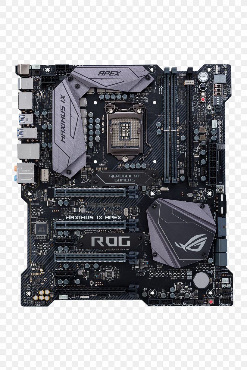 Intel Motherboard LGA 1151 Overclocking ATX, PNG, 1334x2000px, Intel, Asus, Atx, Computer Accessory, Computer Case Download Free