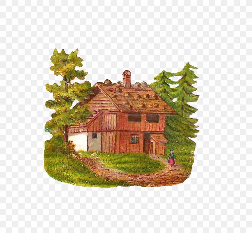 Log Cabin House Clip Art, PNG, 1035x957px, Log Cabin, Cottage, Estate, Facade, Grass Download Free
