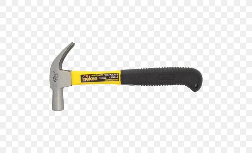 Claw Hammer Ball-peen Hammer Hand Tool Handle, PNG, 500x500px, Hammer, Axe, Ballpeen Hammer, Claw Hammer, Drift Pin Download Free